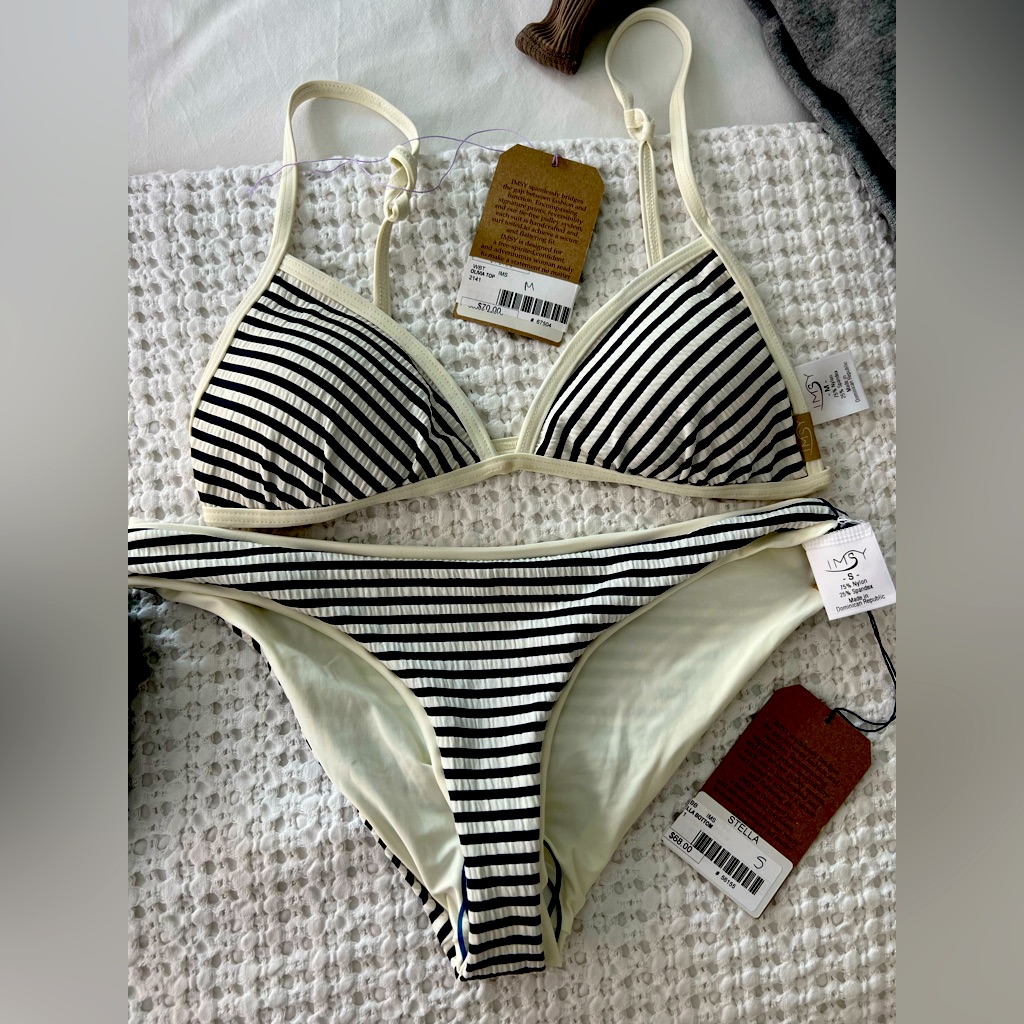 Imsy Striped Bathing Suit